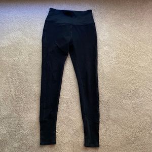 Black Alo High Waist Lounge Leggings-Medium
